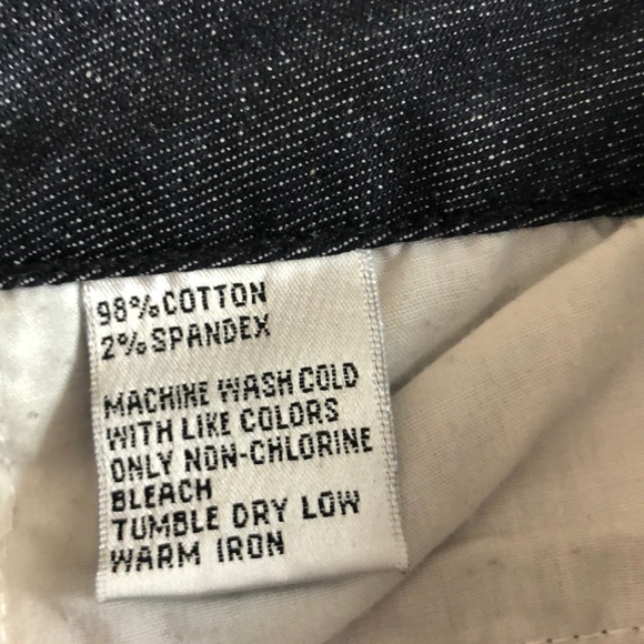 Talbots Petites Stovepipe Dark Denim Jeans Dress Pants 8P PERFECT - Picture 6 of 6